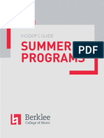Summer Programs Guide