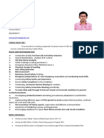 HSE Safety Officer Resume