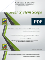 Actividad Solar System Scope