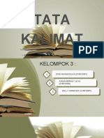 Kelompok 3 Tata Kalimat