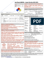 MSDS HCL 50 Bahasa Indonesia