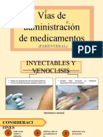 Vias de Administracion de Medicamentos