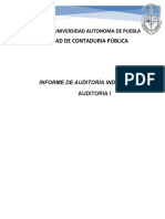 Informe de Auditoria