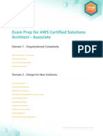 Exam Prep For AWS Certified Solutions Architect - Associate: Domain 1 - Organizational Complexity