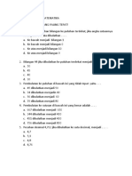 Ulangan Harian 2 Matematika