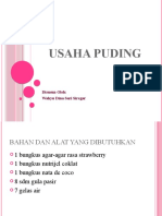 Kewirausahaan Usaha Puding