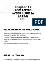 Rizal's Romantic Interlude in Japan
