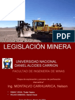 Legislación Minera - Trabajo 1