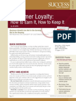 Customer Loyalty Summary