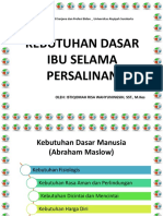 P3 - Kebutuhan Ibu Bersalin Sarjana Kebidanan (S1) Asuhan Persalinan Dan Bayi Baru Lahir 20210315 064813