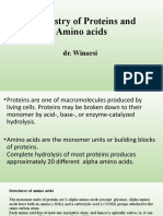 Chemistry of Proteins and Amino acids..SLIDE