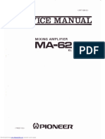 Service Manual Pioneer MA-62