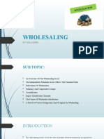 Wholesaling: By: Faila Shofa