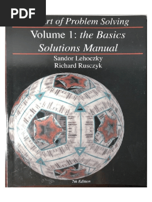 The Art of Problem Solving Volume 1 The Basics Solutions Manual by
