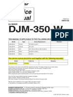 Service Manual DJM350W
