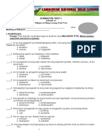 Summative Test Filipino Techvoc