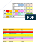 Timetable 2021 Sem 2