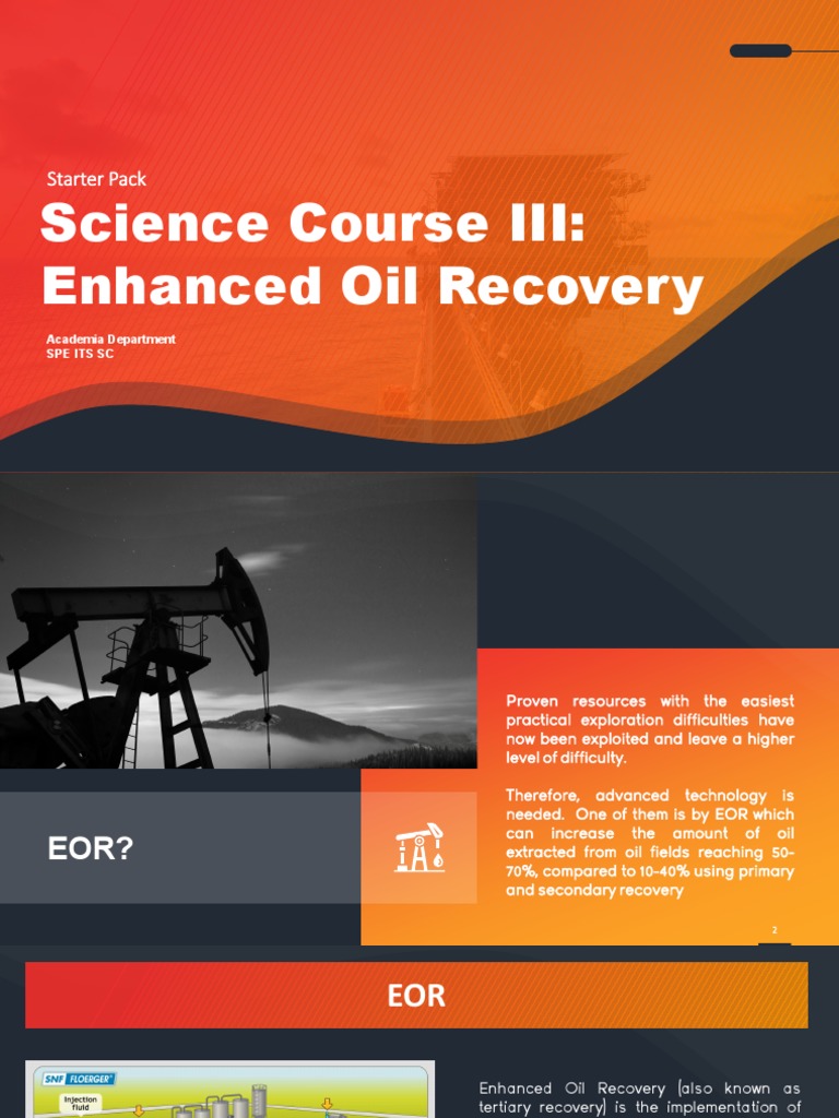 Science Course III: Enhanced Oil Recovery: Starter Pack | PDF ...