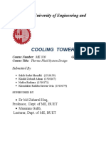 Cooling Tower: Bangladesh University of Engineering and Technology