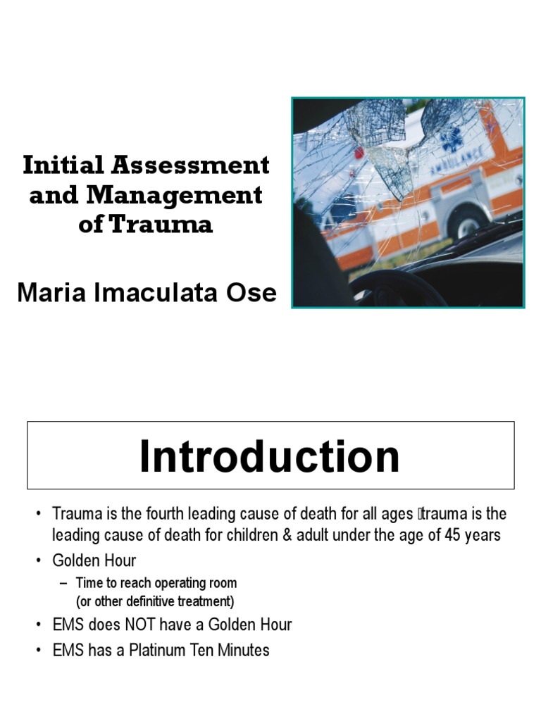 Trauma Assessment and Management Guide | PDF | Major Trauma | Breathing