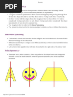 Symmetry Notes