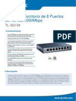 TL-SG108 V1 Datasheet ES