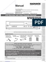 Magnavox MWR 20v6 Manual