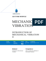 02 Introduction of Mechanical Vibration II
