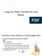 Chapter 4 Magnetic Field, Transformer and Motor..