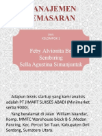 Ppt. MANAJEMEN PEMASARAN