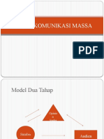 Model Komunikasi Massa