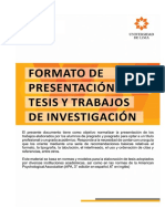 Formato de Tesis de Universidad de Lima