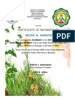 Backyard GSP Certificate-Chairman