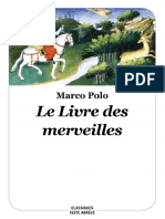 Le Livre Des Merveilles (Marco Polo) VU