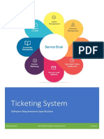 Ticketing System User Requirement