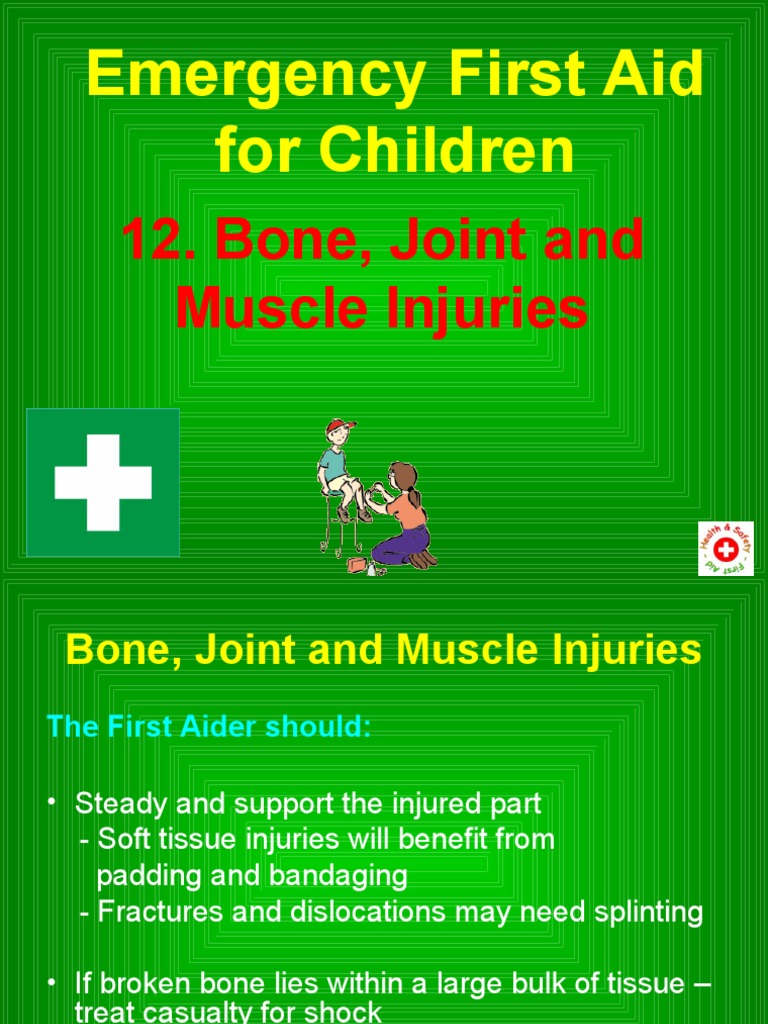 First Aid for Children's Injuries | PDF | First Aid | Traumatology