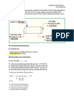 Heat Exchanger Design Calculations