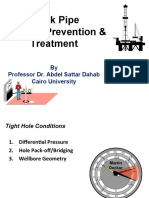 Stuck Pipe Causes, Prevention & Treatment: by Professor Dr. Abdel Sattar Dahab Cairo University