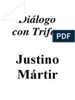 SAN JUSTINO, Diálogo Con Trifon (Texto Sin Datos Editoriales)