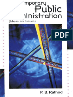 P.B.rahod-Contemporary Public Administration - Ideas and Issues-ABD Publishers (2004)