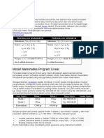 VII. Program Linear (Studio Belajar)
