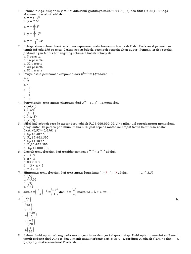 Soal Uas MM Pem 12 2020 | PDF