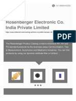 Rosenberger Electronic Co India Private Limited
