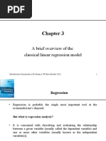 A Brief Overview of The Classical Linear Regression Model: Introductory Econometrics For Finance' © Chris Brooks 2013 1