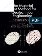 The Material Point Method in Geotechnical