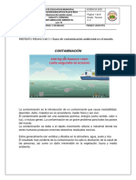 Ciencias Guía 3 La Contaminación Ambiental