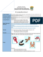 5E Learning Plan in Science 3: Engage