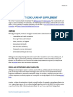 Global Grant Scholarship Supplement en