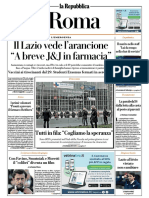 La Repubblica Roma 20 Marzo 2021