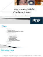 Cataracte Congénitale CAT - PPTX 1